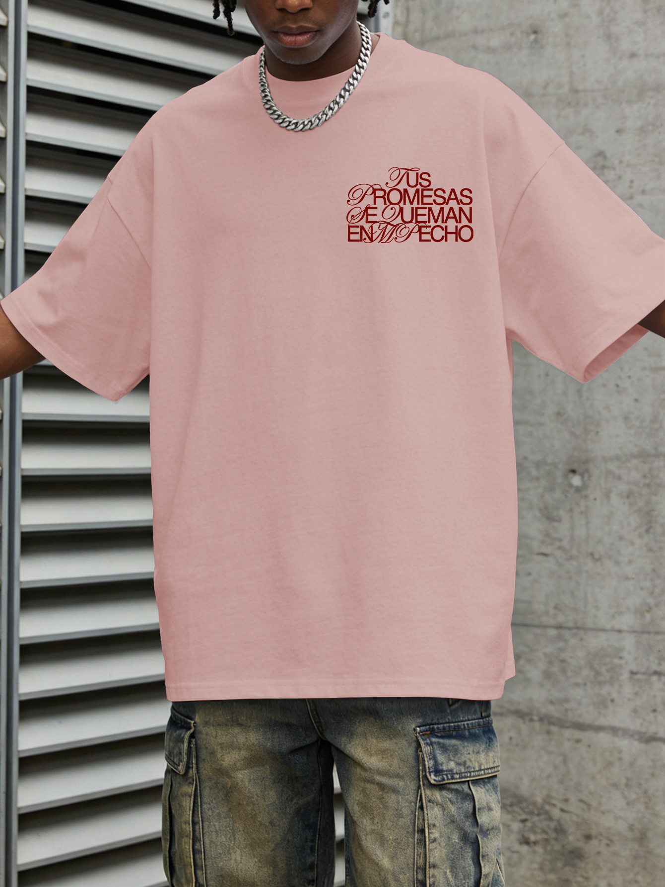 Men's Oversized Gothic Streetw - огляд і ціна Streetwear Brand Heart