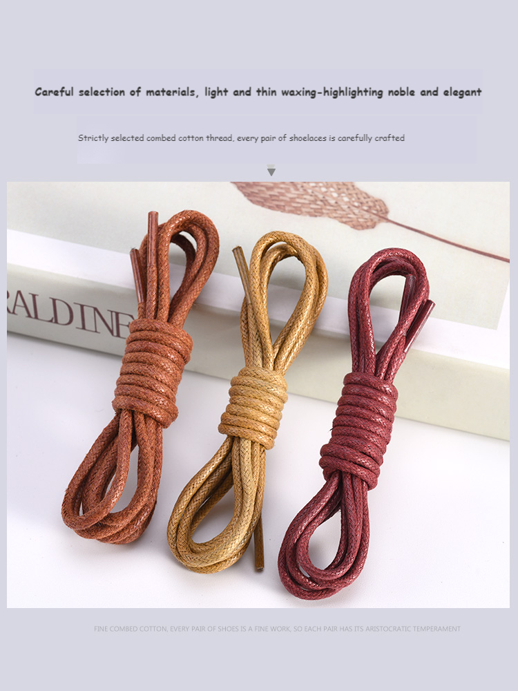 1Pair Cotton Waxed Shoelaces R - огляд і ціна Travis Scott Lace