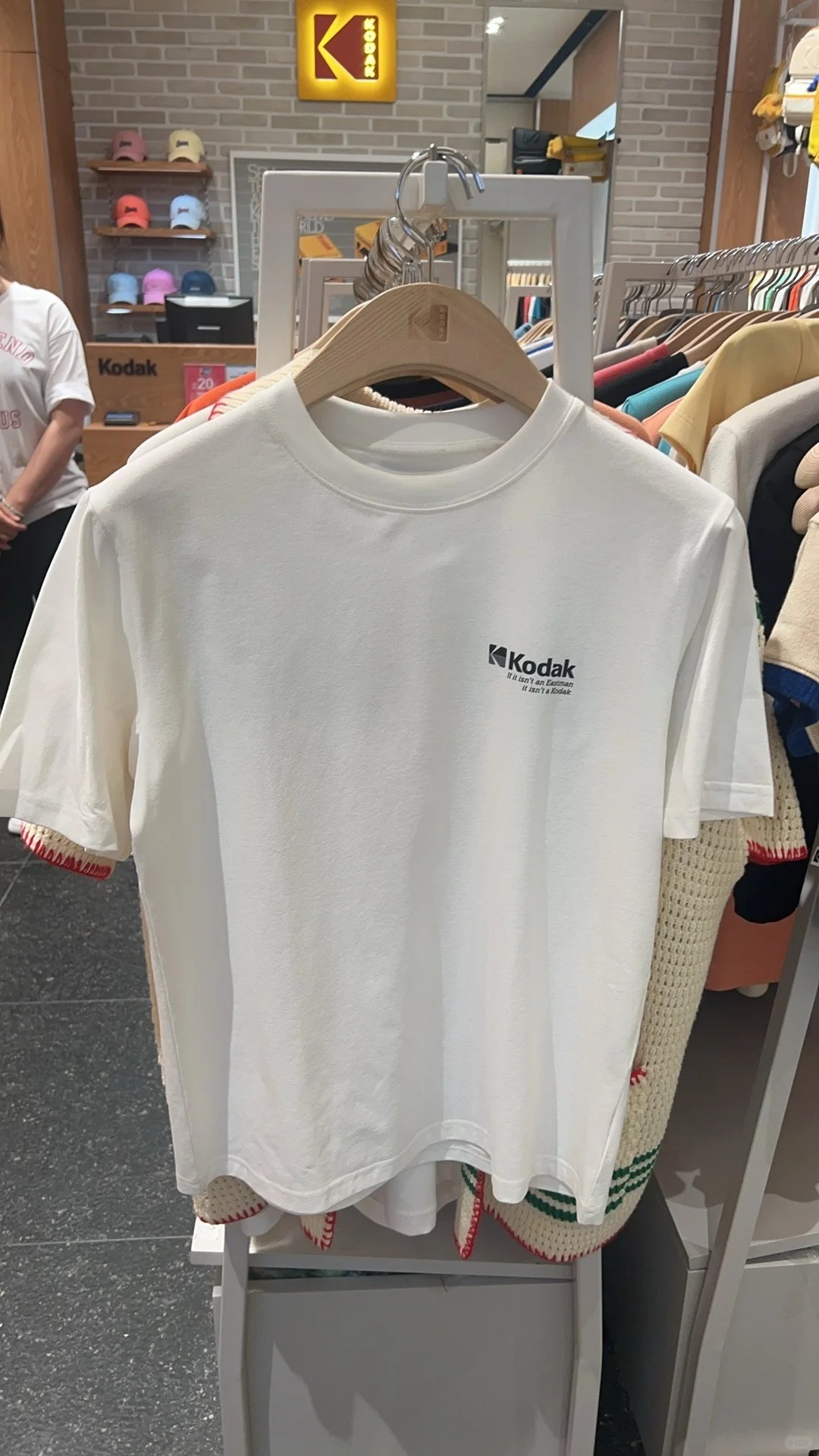 Kodak Unisex Oversized T-Shirt - огляд і ціна Streetwear Brand Logo