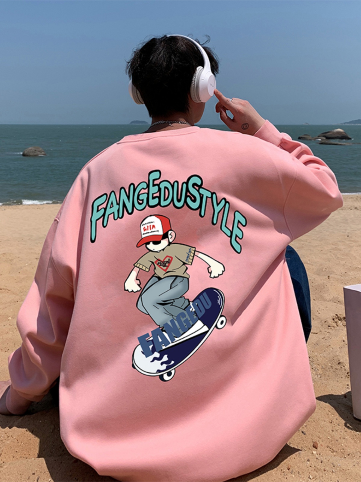 Pink West Coast Oversize Hoodi - огляд і ціна Streetwear Brand Drops