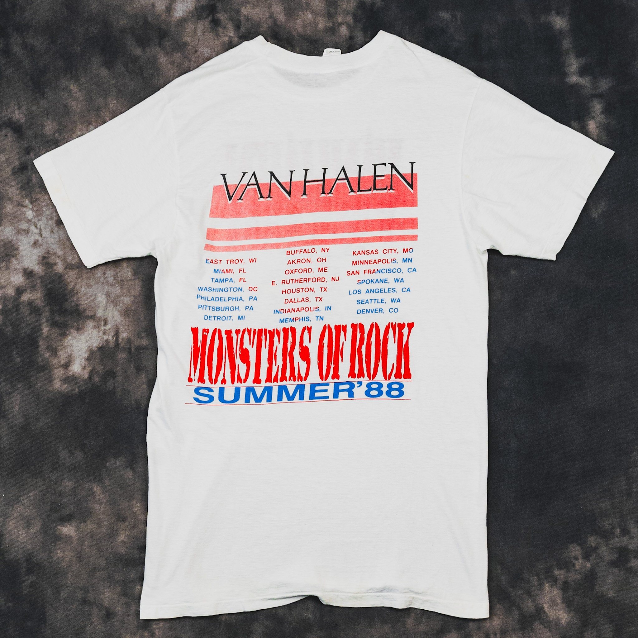 Van Halen Band's American Retr - огляд і ціна Streetwear Brand Vintage