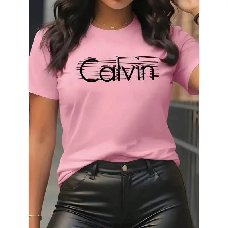 Calvin Women's T-Shirt Leisure - огляд і ціна Quality Streetwear Brand