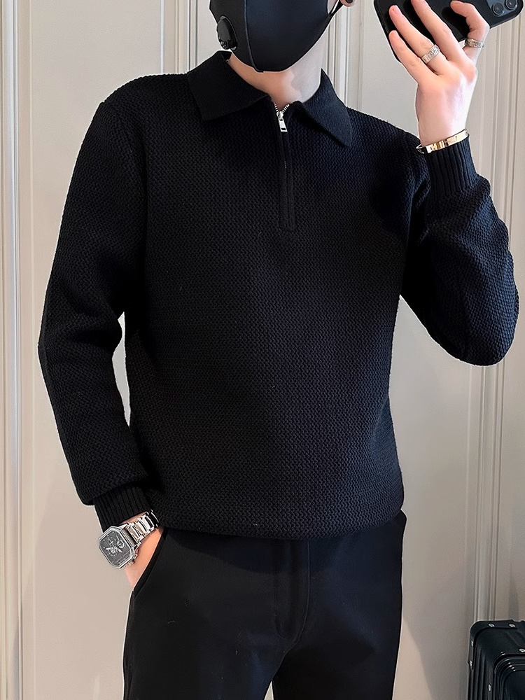 Slim Fit Men's Knitted Sweater - огляд і ціна Streetwear Brand Designs