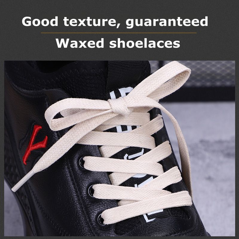 Fashion Waxed Shoelaces Flat S - огляд і ціна Travis Scott Lace
