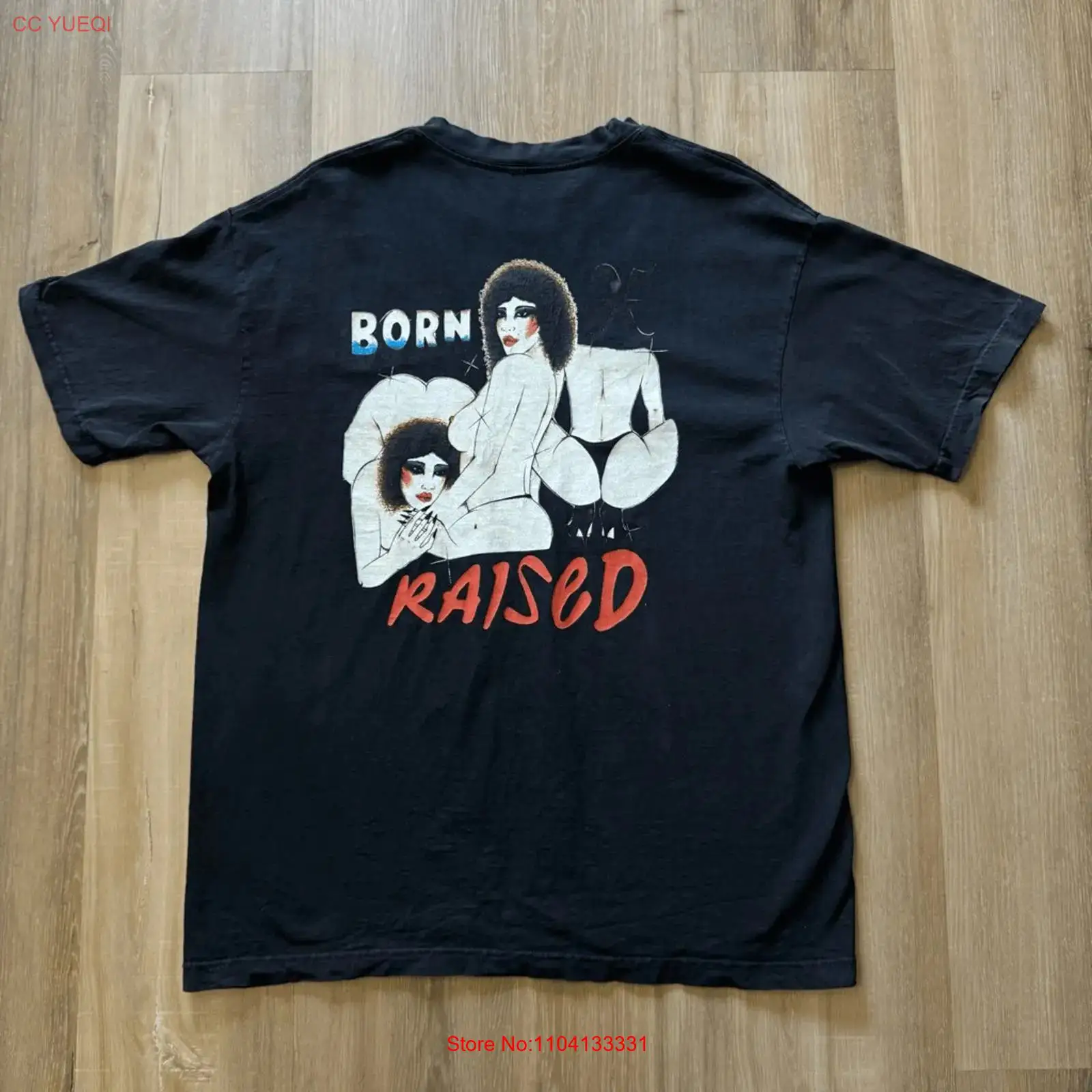Born x Raised Brand Aqua Net T - огляд і ціна Streetwear Brand Los Angeles