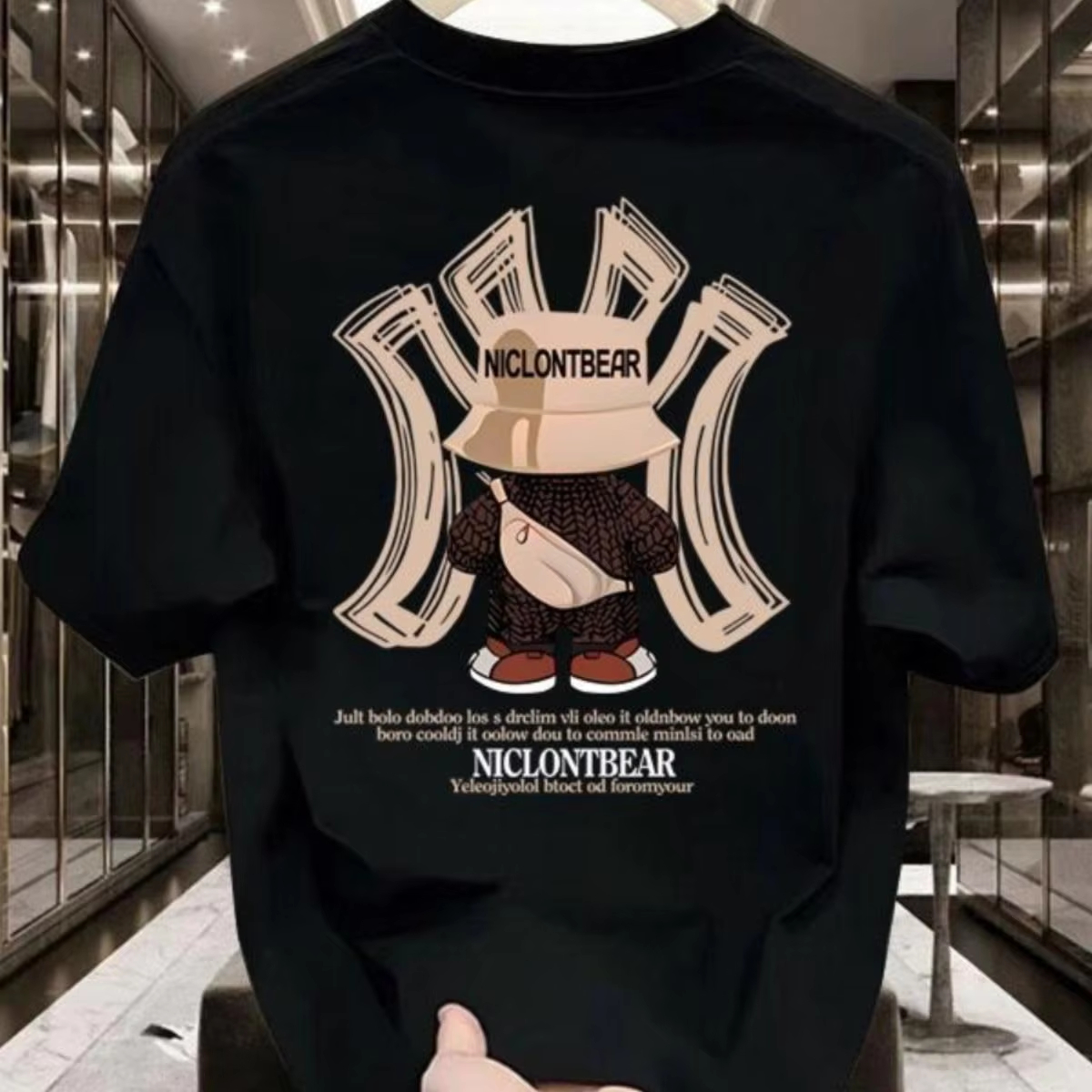 100% pure cotton men's luxurio - огляд і ціна Quality Streetwear Brand