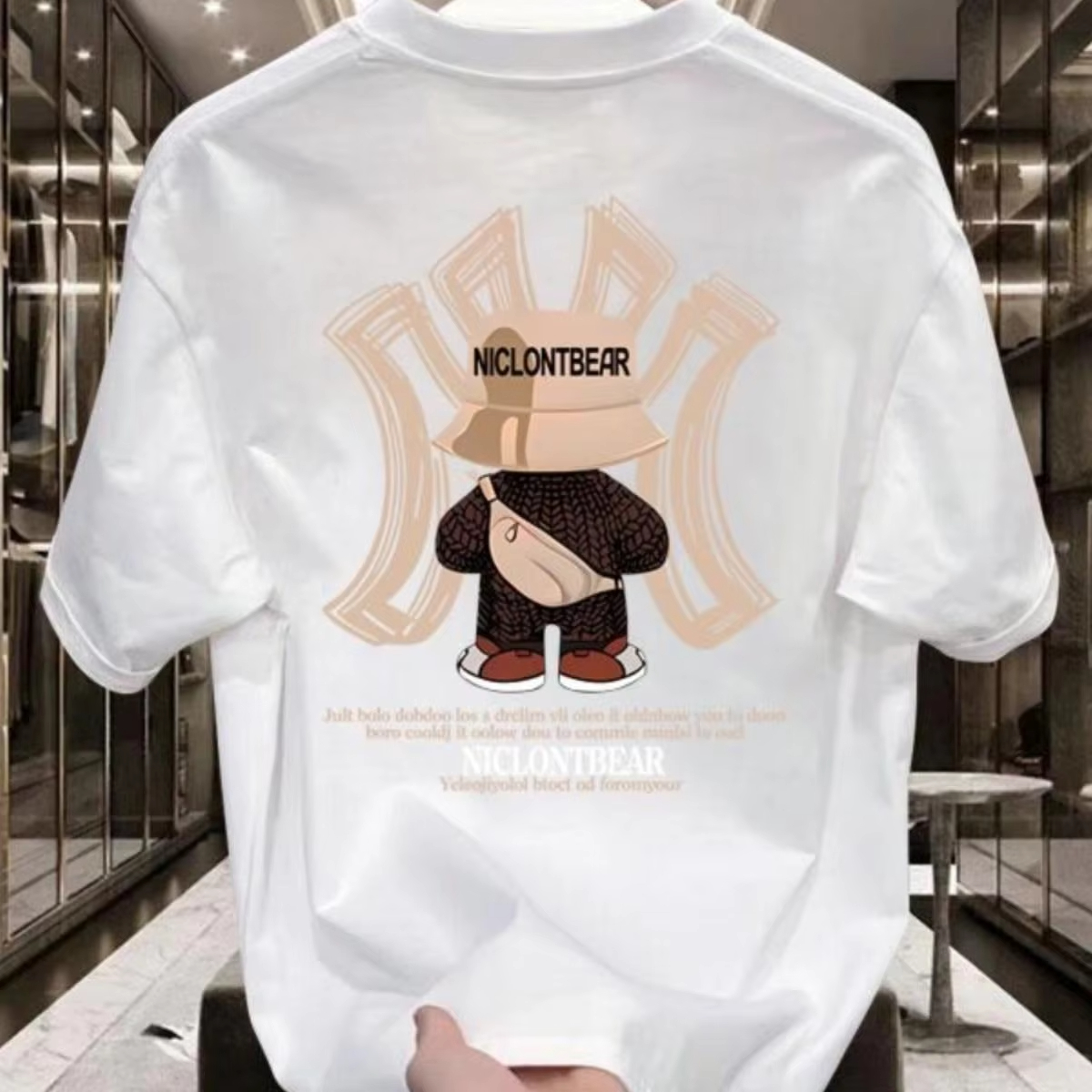 100% pure cotton men's luxurio - огляд і ціна Quality Streetwear Brand